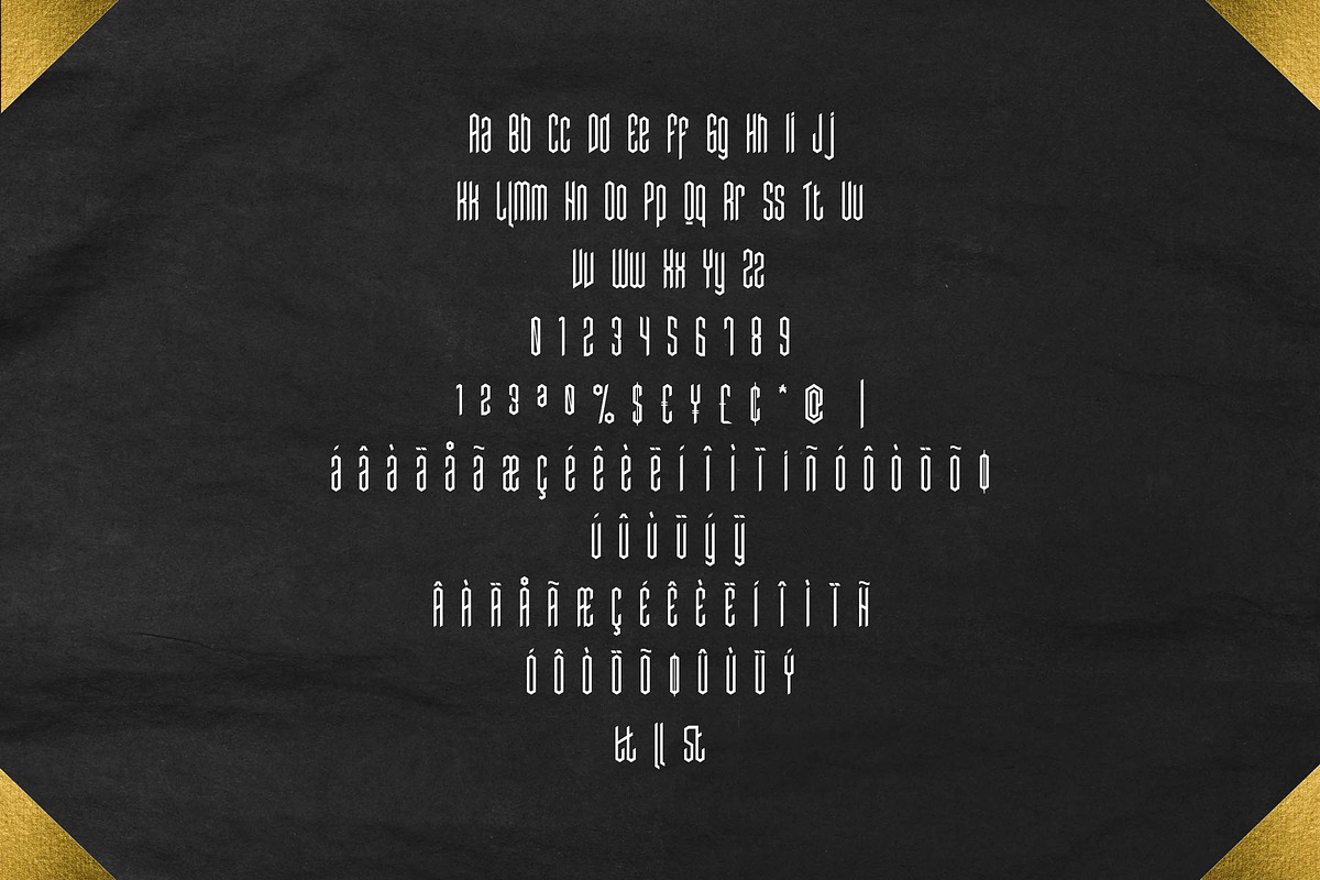 Obsidis Font | Simple Blackletter, a Blackletter Font by Jadatype.id (Photo 7 of 8)