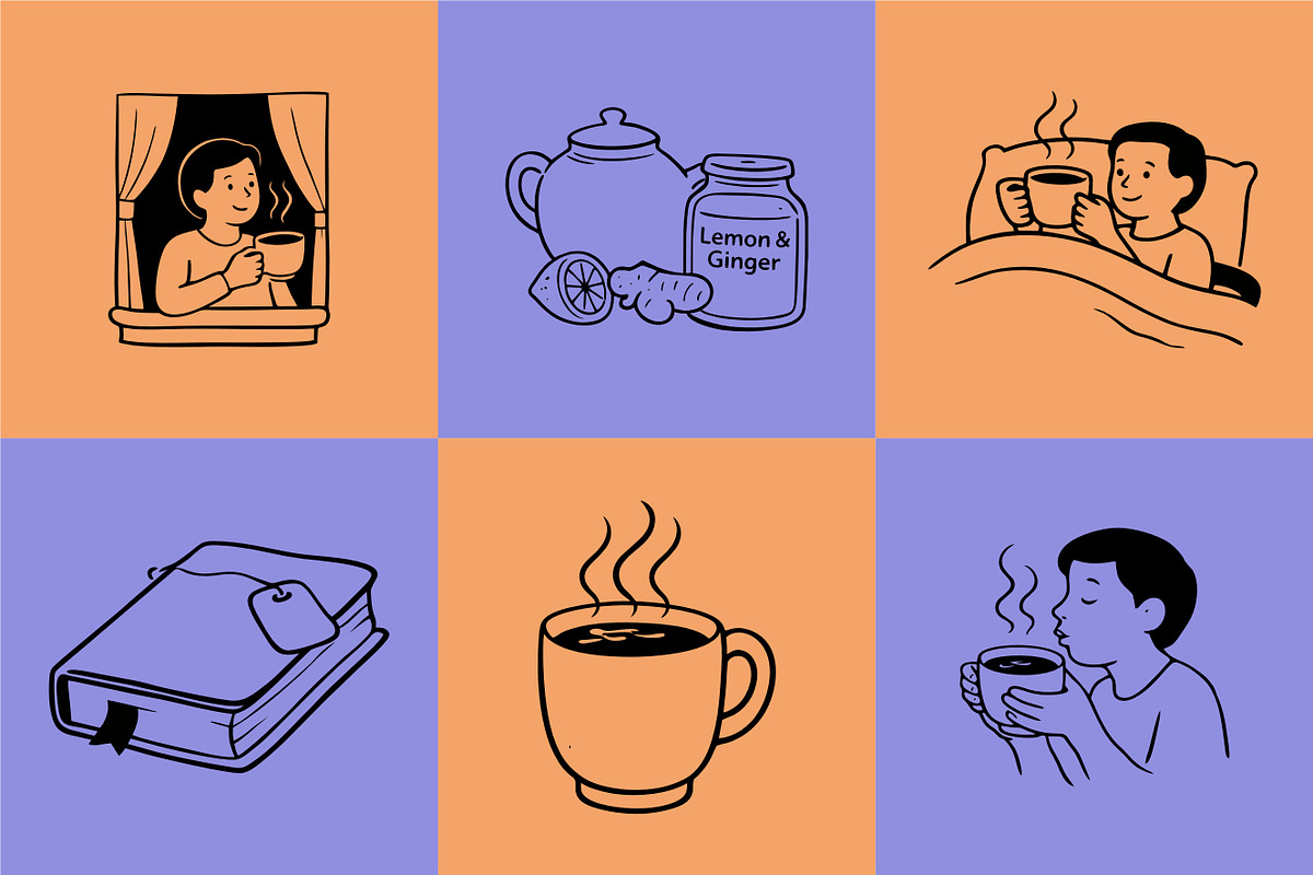 Coffee Break Illustrations, an Object Illustration by Rasgood (Photo 4 of 8)