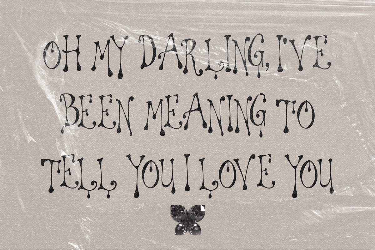 Nightmilk Melting Display Font, a Handwritten Font by The October Creative (Photo 6 of 8)