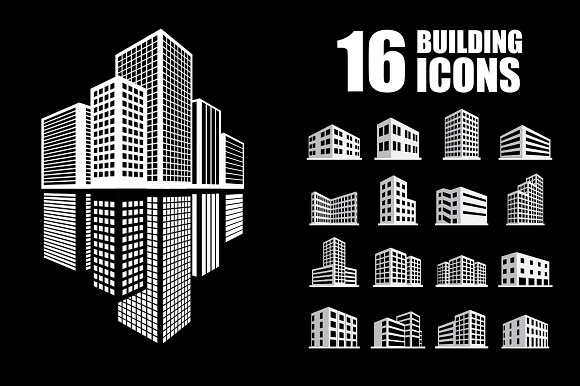 Buildings Icons