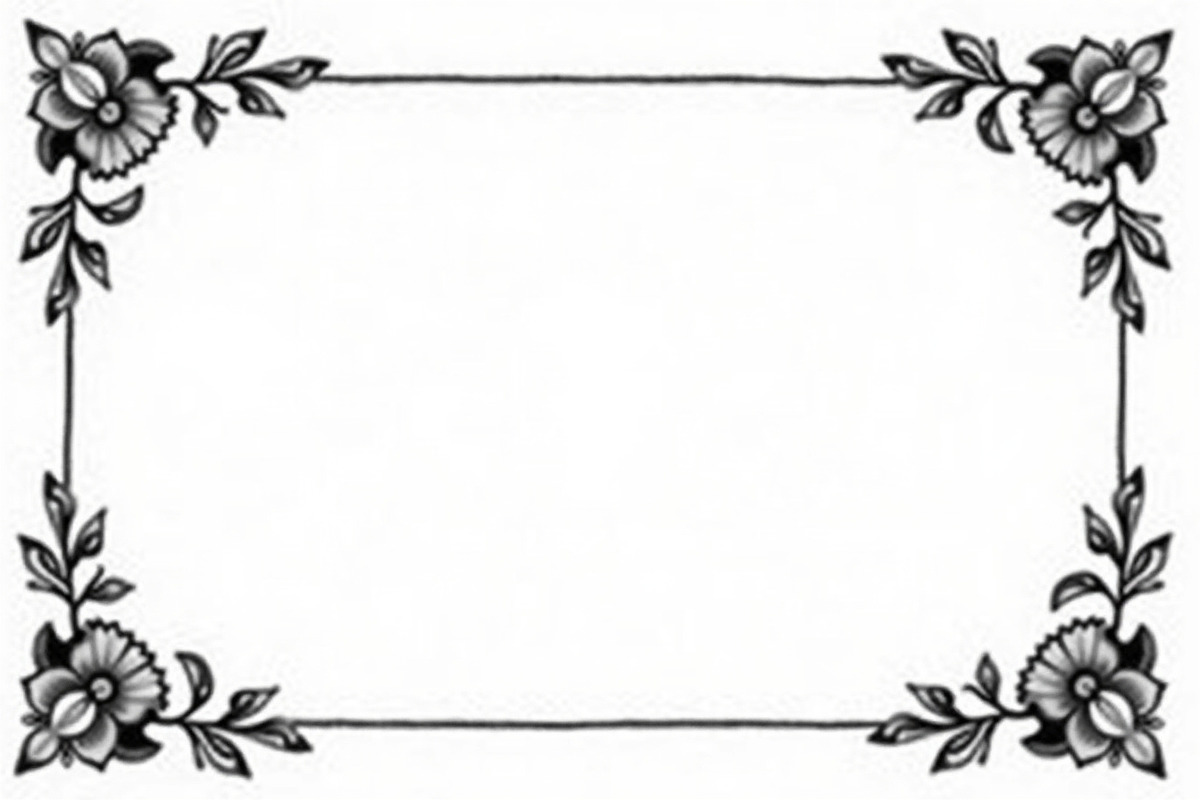 Floral Laser Cut Frame Bundle, an Illustration by Designs_River (Photo 4 of 9)