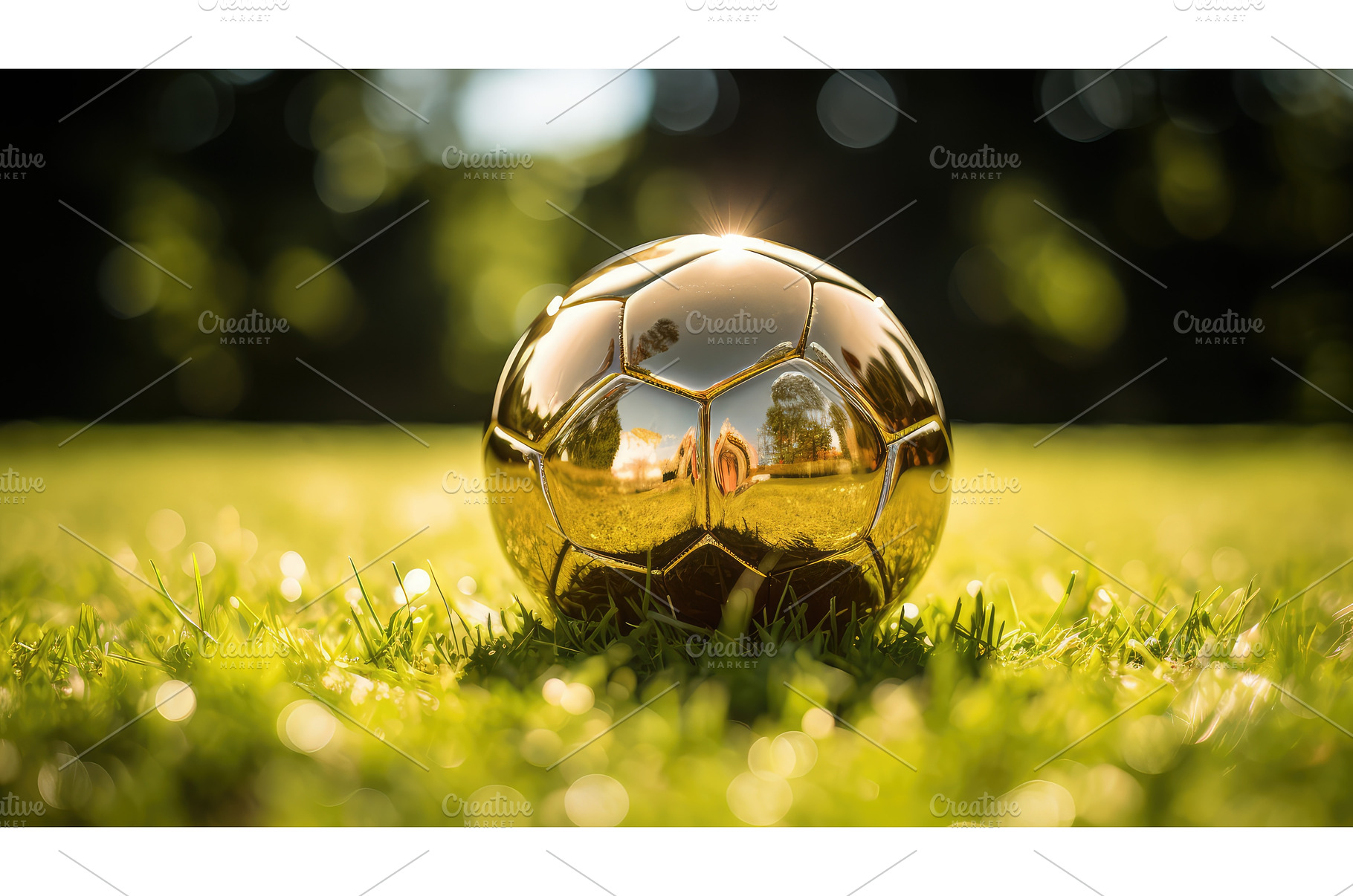 luxury gold football ai generated, a Sports & Recreation Photo by pikepicture