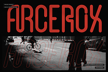 Arcerox | Display Geometric Sans