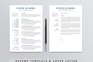 Resume Template & Business Card