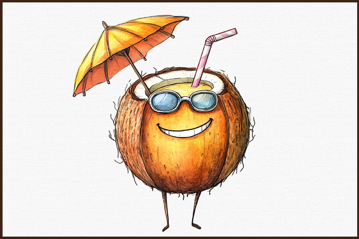 Funny Summer Day Clipart, an Illustration by Sublimation Artist (Photo 3 of 6)