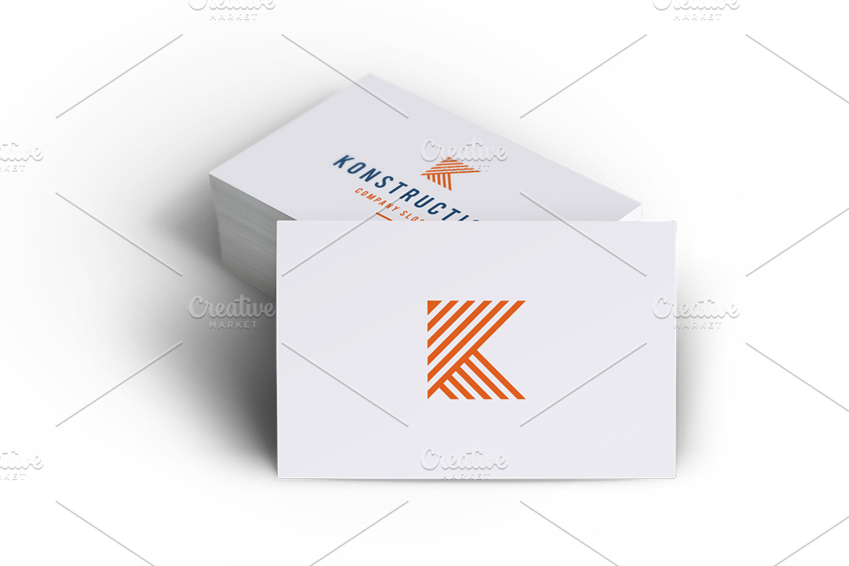 Konstruction Logo - Letter K Logo, a Branding & Logo Template by Vepix (Photo 2 of 6)
