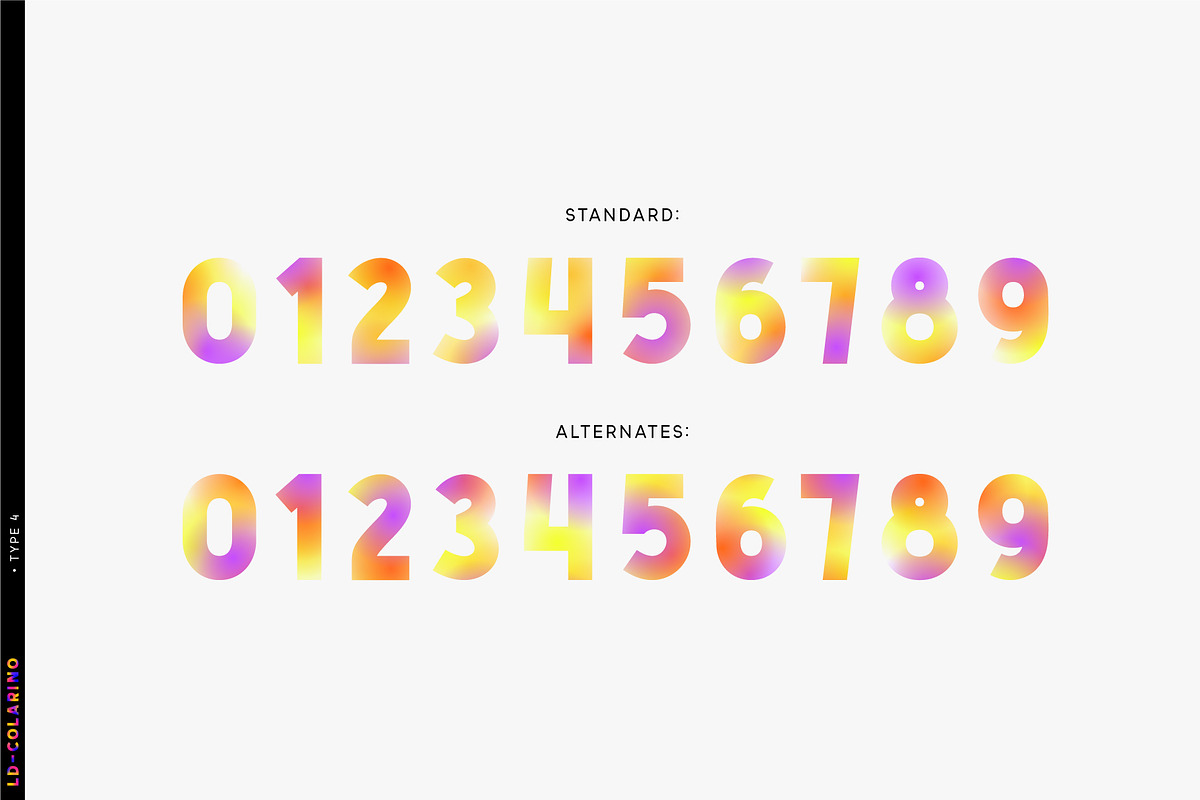 Colarino. Multicolor SVG-OTF fonts, a Symbol Font by Luxfont (Photo 10 of 12)