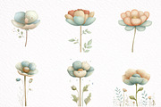 Whimsical Spring Poppy Flowers, an Illustration by DreamArtGraphic (Thumbnail 4 of 8)