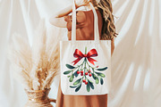 Watercolor  Christmas  Clipart, an Illustration by DreamCafeArt (Thumbnail 8 of 8)