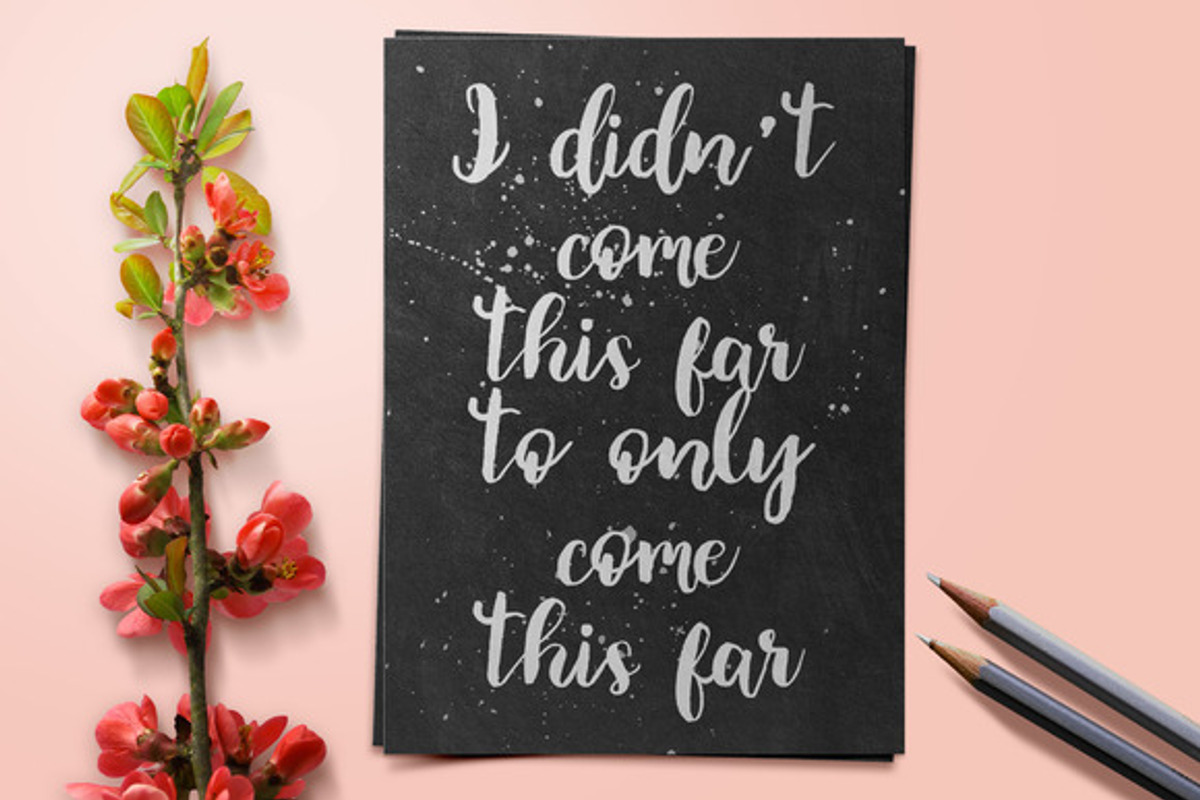 Brownie Brush Fonts preview 7