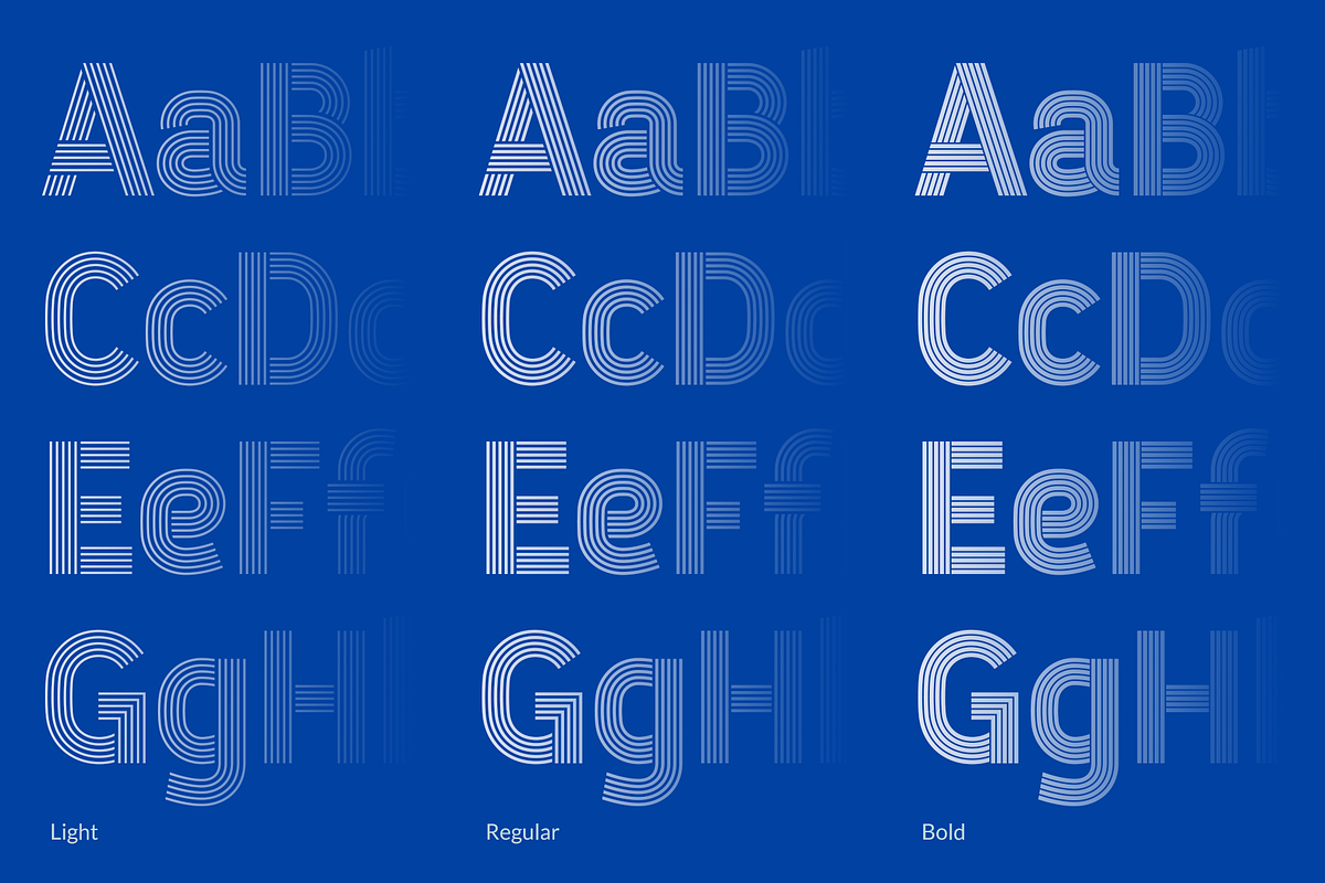 Ridge 5, a Font by Studio Dot by dot (Photo 5 of 10)