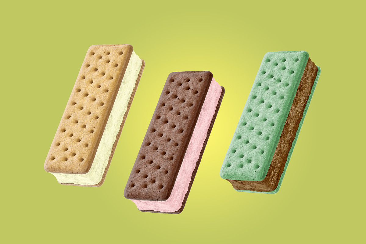 Cool set of ice cream mockups, a Product Mockup by PSD Market (Photo 10 of 13)