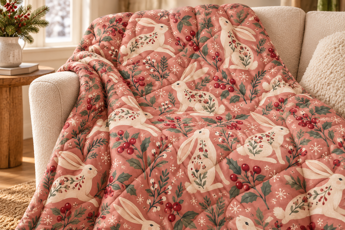 Juniper Hollow Winter Woodland, a Pattern Graphic by Colorsfav (Photo 4 of 7)
