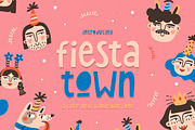 Fiesta Town Font, a Font by Salt & Pepper Designs (Thumbnail 1 of 8)