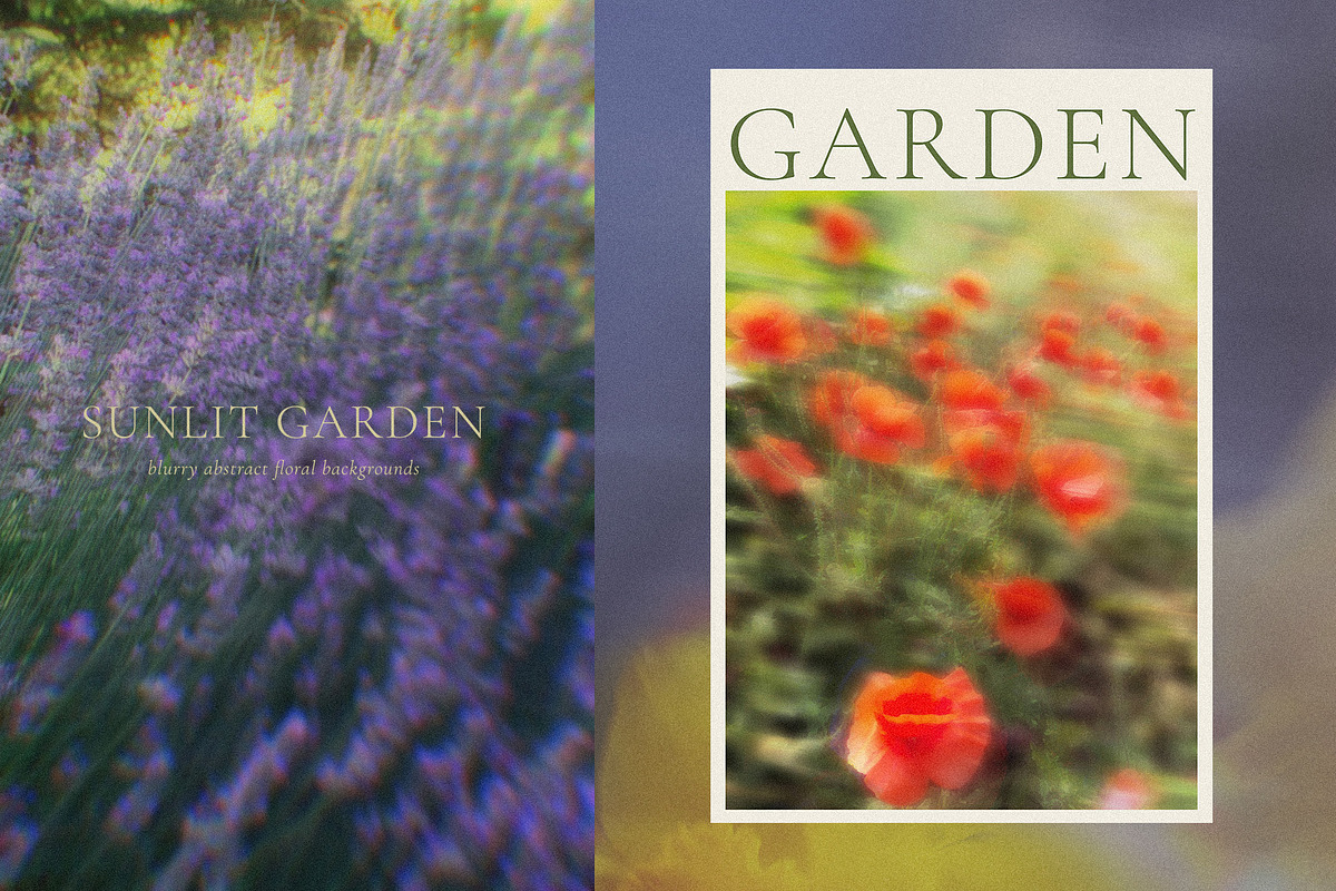 Blurry Flowers Abstract Backgrounds, a Background Graphic by Yuliya Derbisheva (Photo 8 of 12)