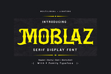 Moblaz - Serif Display Font