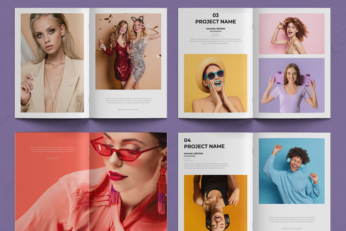 Photography Portfolio Layout