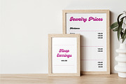 Canva Price List Signage Templates, a Marketing Template by Dandymark (Thumbnail 6 of 7)