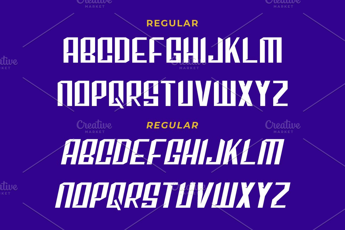 Anusapati - Strong Condensed Font, a Sans Serif Font by Artiveko (Photo 3 of 4)