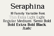 Seraphina, a Serif Font by Muksal Creative (Thumbnail 6 of 10)