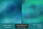 Green Canvas Textures, a Texture Graphic by ViviGonzalezArt (Thumbnail 4 of 4)