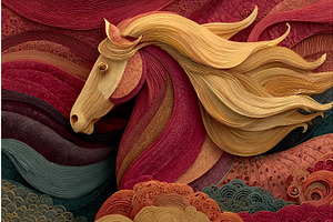Happy Chinese New Year 2026 Year of, an Illustration by Lukas Jonaitis SHOP