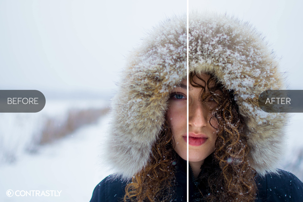 Portrait Retouch LR Presets Vol.1, an Action Add-On by Contrastly Shop (Photo 4 of 6)