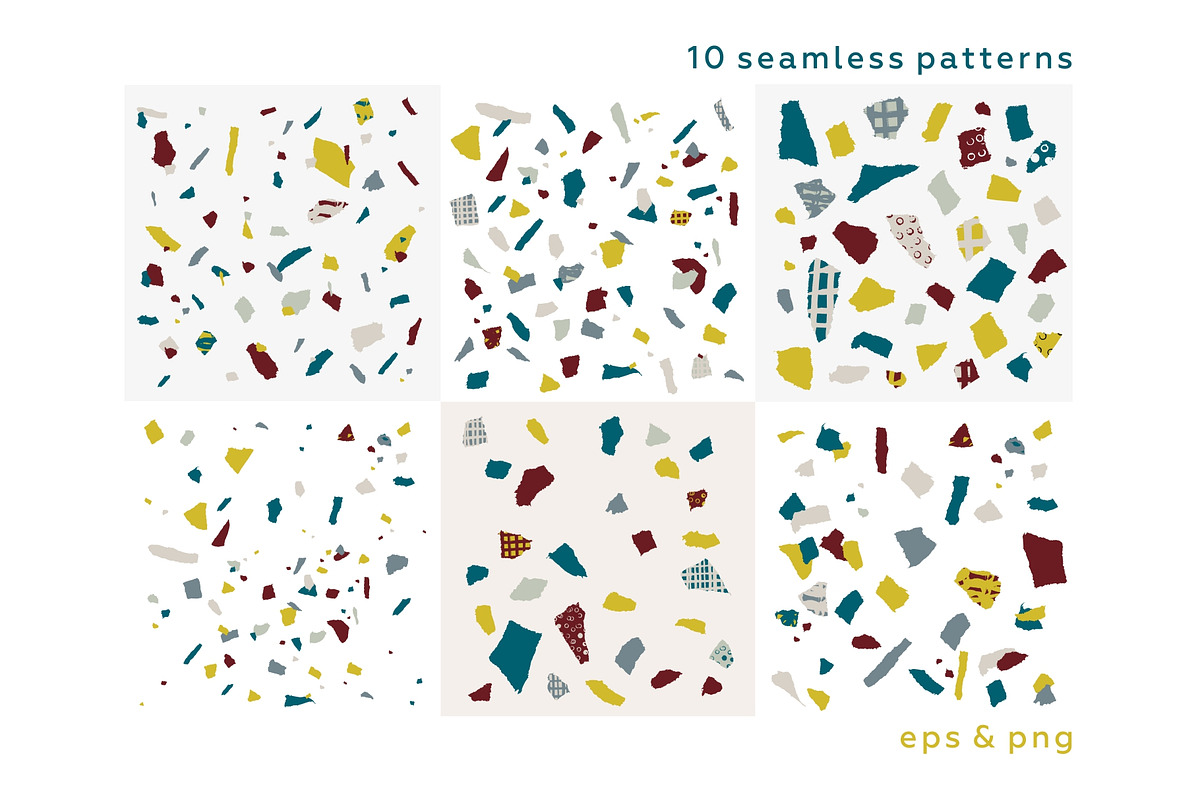 Cutouts big patterns bundle!, a Pattern Graphic by lisa_kalev (Photo 23 of 25)