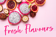 Beauty Rush Font, a Script Font by theinkaffair (Thumbnail 6 of 9)