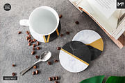 Round Coasters Mock-ups Set, a Cups & Container Mockup by Mocca Mockups Store (Thumbnail 17 of 24)