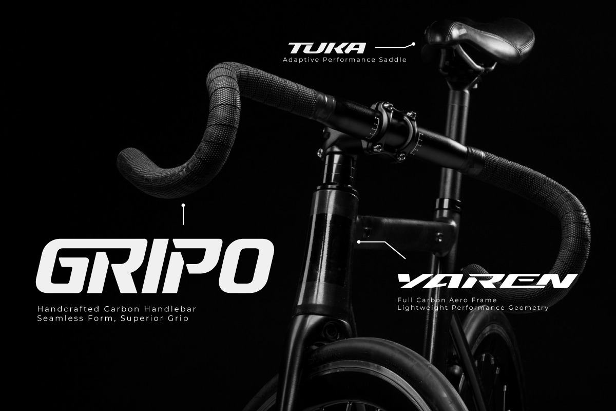 Pedal Track - Sport Bicycle, a Sans Serif Font by twinstd (Photo 2 of 11)