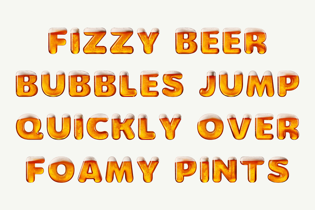 Beer, a Symbol Font by Loudoun Design Co. (Photo 4 of 6)