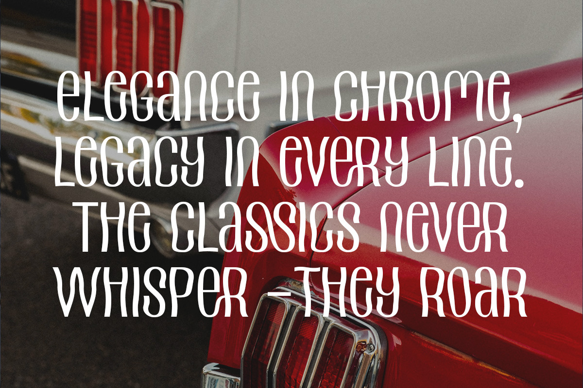 Echolette Breeze - Playful Condensed, a Sans Serif Font by Afkari Studio (Photo 6 of 9)