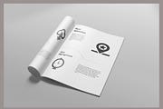 Brochure / Magazine Mock-Up, a Print Template by resumetemplathttps://d3es (Thumbnail 8 of 13)