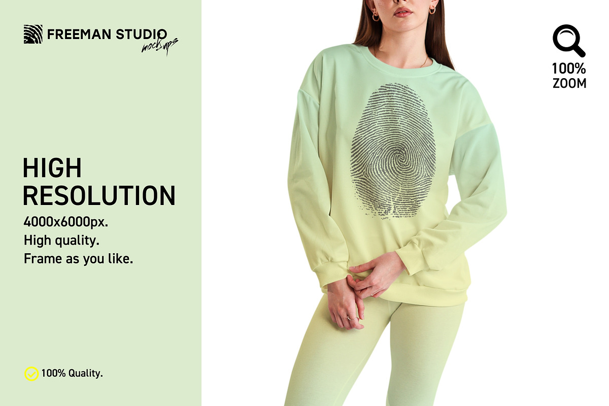 Leggings and Sweatshirt Mockup, a Bottom Mockup by Freeman Studio (Photo 6 of 16)
