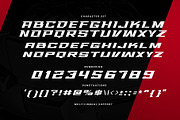Trinos - Sporty Tech Font, a Font by Arterfak Project (Thumbnail 12 of 15)