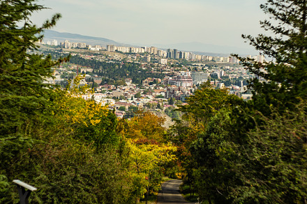 Autumn landscape in Tbilisi, a Nature Photo by Anna Bogush
