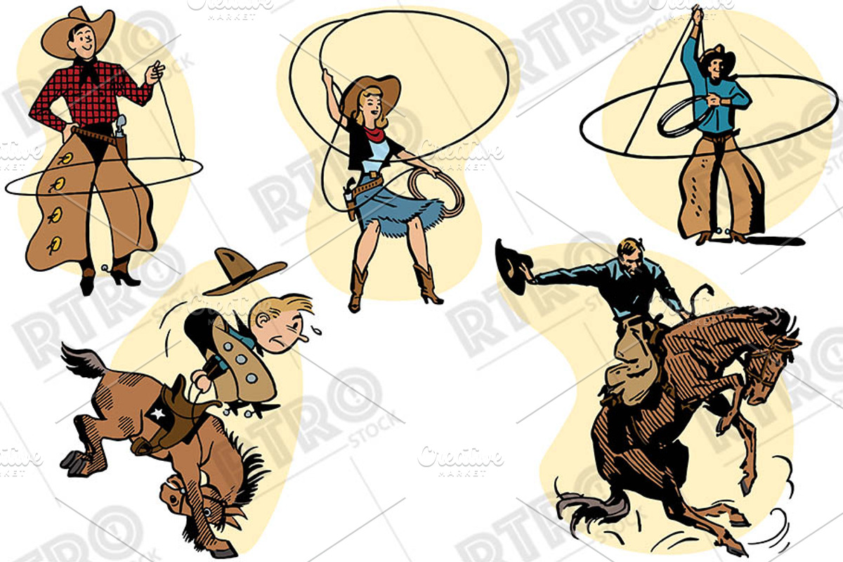 RTRO Country Western 1, an Illustration by RTRO Stock (Photo 4 of 5)