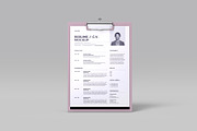 Resume - Curriculum Vitae Mockup, an Advertising Mockup by Illusiongraphic (Thumbnail 7 of 22)