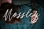 Mossley Signature Wedding Font, a Script Font by Creatype Studio (Thumbnail 1 of 8)