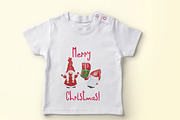 Gnomes Clipart Christmas clipart, an Illustration by vivastarkids (Thumbnail 4 of 6)