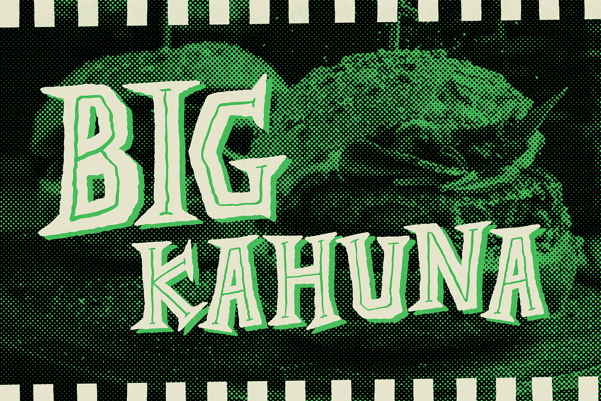 Surfnik - A Hand-Made Surf Font, a Serif Font by Wingsart Studio (Photo 12 of 15)