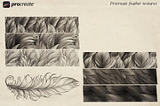 Procreate Feather Textures, a Brush Add-On by Studio.Valhalla (Thumbnail 3 of 4)