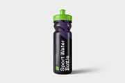 Sport Water Bottle Mockups, a Cups & Container Mockup by artimasa (Thumbnail 2 of 6)