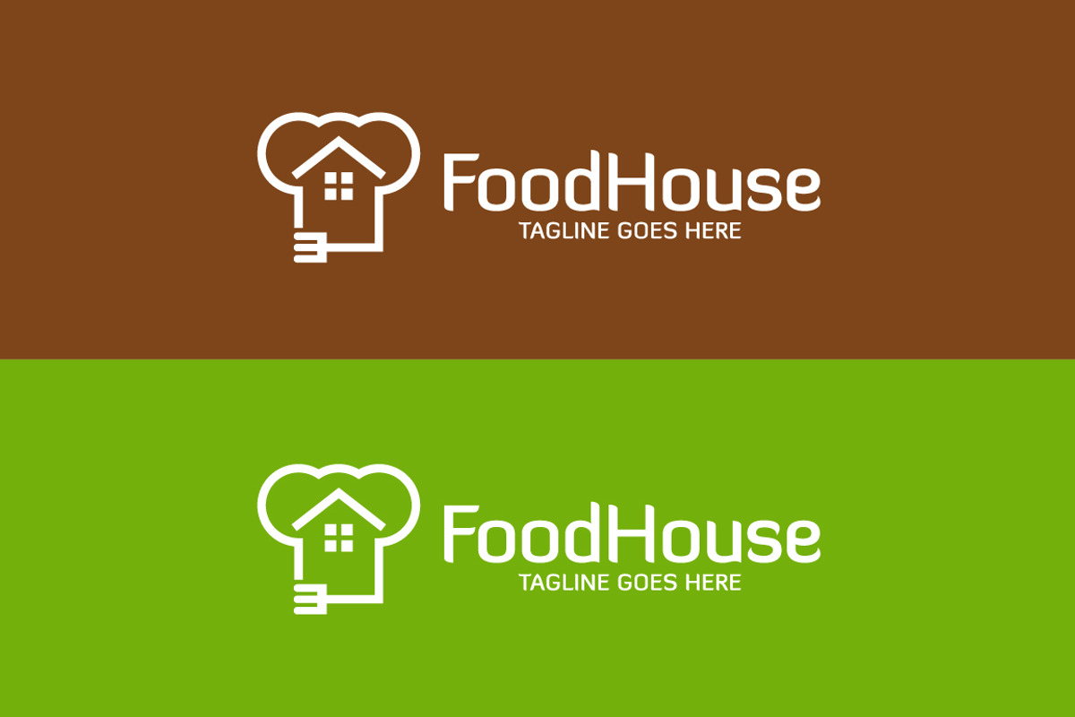 Food House Logo, a Branding & Logo Template by wakgraphic (Photo 2 of 3)