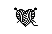 Knitted Heart Love Vector Bundle, an Illustration by Designs_River (Thumbnail 42 of 53)
