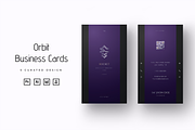 Orbit Business Card Bundle 5 Designs, a Business Card Template by Ctrl space studio (Thumbnail 1 of 10)