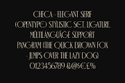 ED Checa - Elegant Serif, a Serif Font by Emyself Design (Thumbnail 3 of 9)