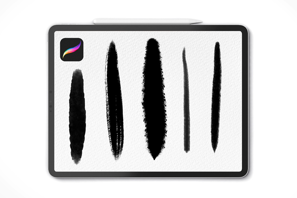 Gouache brushes for Procreate, a Brush Add-On by Art Sproot (Photo 4 of 7)