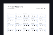 Devices and Electronics Icon Set, a Solid Icon by 123done (Thumbnail 2 of 3)